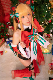 [Internet beroemdheid COSER foto] Anime blogger Mime Yami - Girls Frontline TMP Christmas