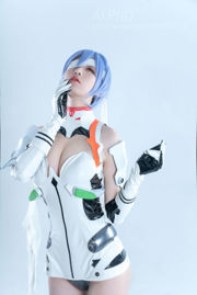 [COS Welfare] Аниме-блогер Love Teacher_PhD - Neon Genesis Evangelion Ayanami Rei