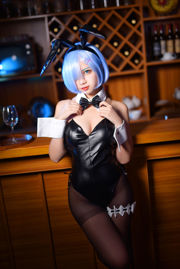 [Ảnh Cosplay] Coser nổi tiếng Nizo Nisa - Rem Bunny Girl