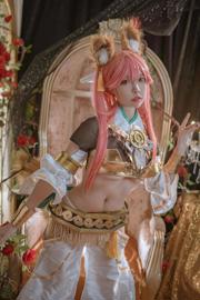 [Ảnh cosplay] Coser nổi tiếng Nizo Nisa - Cựu trang phục thần thoại của Tamamo