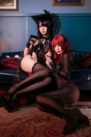 [Internet-beroemdheid COSER-foto] Anime-blogger Xiaomei Ma & Yang Dazhen - Witch Gathering