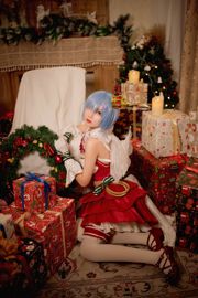 [ภาพถ่าย COSER คนดังทางอินเทอร์เน็ต] Huaqi Hana - Christmas Rem