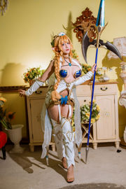 [Net Red COSER Photo] Blogueiro de anime Jiuqu Jean - Elf Village