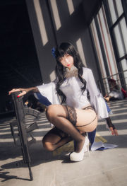 [Cosplay photo] Blogger anime Money Leng Leng-95 style jade, beautiful-black dumb maid