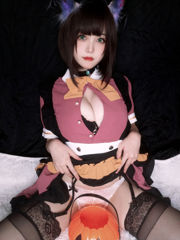 [Welfare COS] Schattige Miss Sister Honey Cat Qiu - Halloween