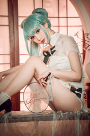 [COS phúc lợi] Coser Noodle Fairy dễ thương và nổi tiếng - Hatsune Cheongsam