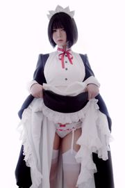 [美女Coser] 半半子 《 嫌パン メイド》