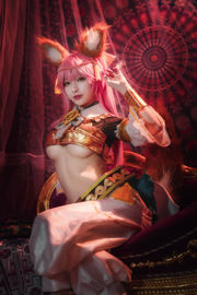 [코스프레 포토] Anime Blogger Teppanyaki Ghost Dance w - Tamamo Mae Myth