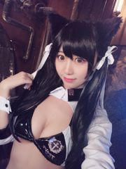 COSER Kurokawa "Atago Bunny Girl" [Gadis COSPLAY]