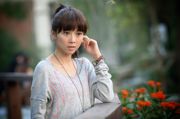 Bộ sưu tập ảnh "Sweet Girl Fresh Outdoor Photos" của em gái Đài Loan Shen Qiaoqiao