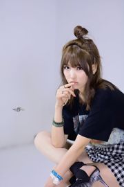 [Korean beauty] Lee Eun-hye's "Playful Shot of Meatball Head"